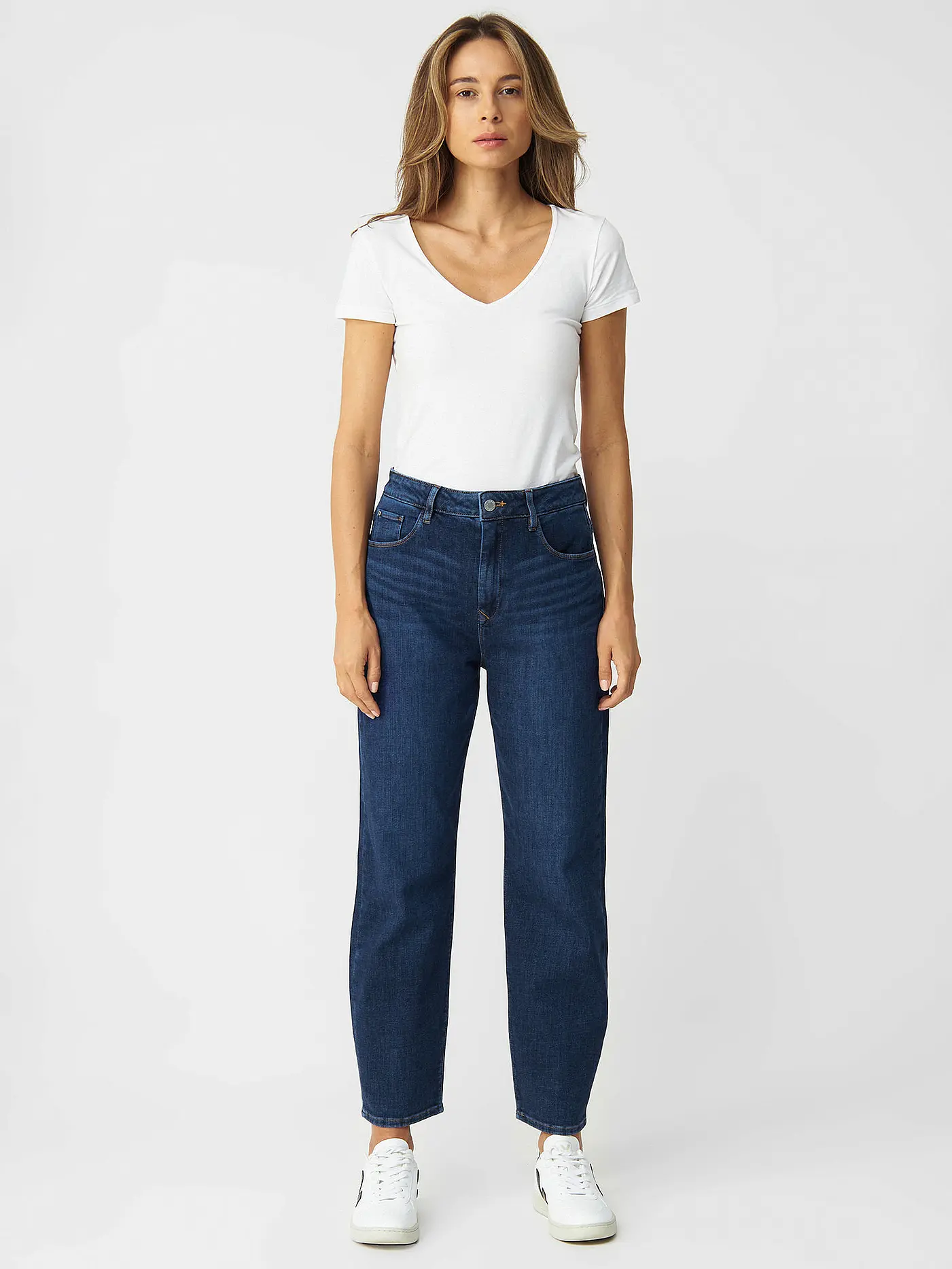 DAWN DENIM | Jeans Balloon Fit | dunkelblau